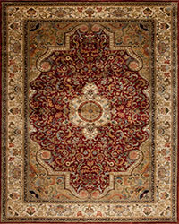114781 GOLDEN AGE <br> JEWEL, RED/IVORY